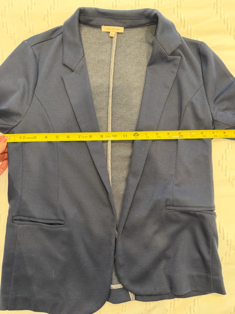 Casual Blue Men's Blazer - Unbranded